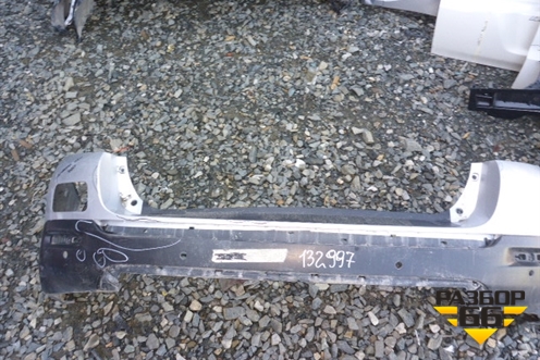 Бампер задний (под парктроник) (5215948170) для Toyota Highlander с 2007-2013г (Хайлендер)