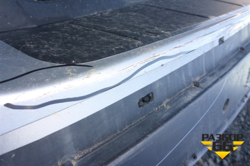 Бампер задний (под парктроник) (5215948170) для Toyota Highlander с 2007-2013г (Хайлендер)