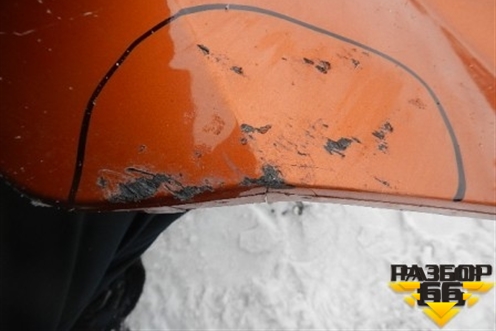 Накладка двери багажника для Honda Civic 5D с 2006-2012г (Цивик)
