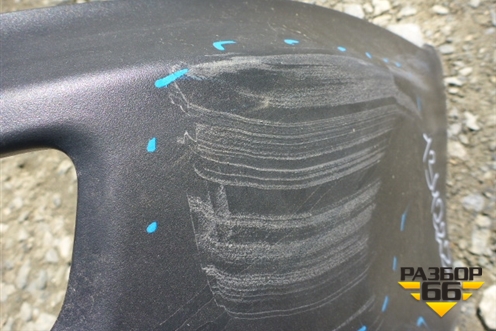 Бампер задний (до 2015г под парктроник) (5215942190) для Toyota Rav-4 с 2012-2019г (Рав 4)