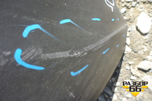 Бампер задний (до 2015г под парктроник) (5215942190) для Toyota Rav-4 с 2012-2019г (Рав 4)