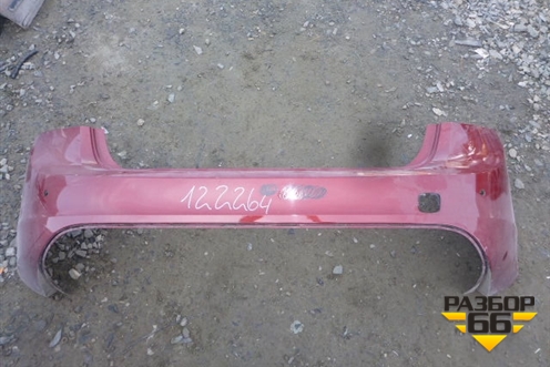 Бампер задний (без юбки под парктроник) для Volvo S60 с 2010-2018г (C60)