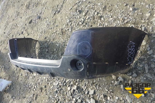 Бампер задний (под парктроник) (85022JU14H) для Nissan X-Trail (Т31) с 2007-2014г (Хтраил)