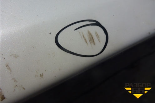 Накладка заднего бампера 31353271 для Volvo S60 с 2010-2018г (C60)