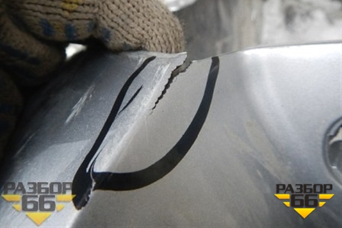 Бампер задний (под парктроник) (85022JU14H) для Nissan X-Trail (Т31) с 2007-2014г (Хтраил)