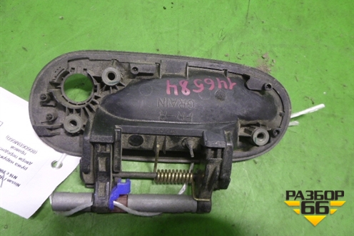 Ручка наружная двери передней правой (80606BM660) для Nissan Almera N16 с 2000-2006г (Альмера Н16)