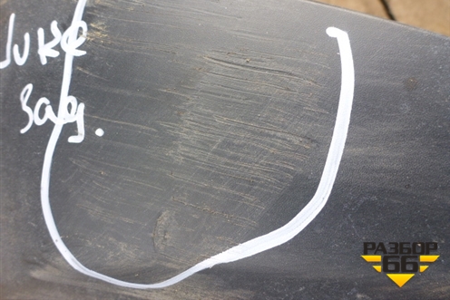 Юбка заднего бампера (до 2014г) (850B21KA1A) для Nissan Juke (F15) с 2010-2019г (Жук)