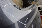 Бампер задний (под парктроник) (KD4750221) для Mazda CX 5 с 2012-2016г (СХ5)