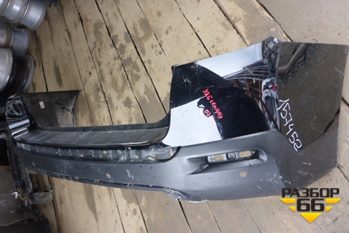 Бампер задний (под парктроник) (5215948170) для Toyota Highlander с 2007-2013г