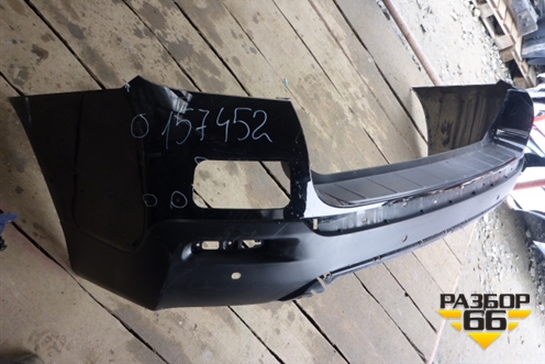 Бампер задний (под парктроник) (5215948170) для Toyota Highlander с 2007-2013г