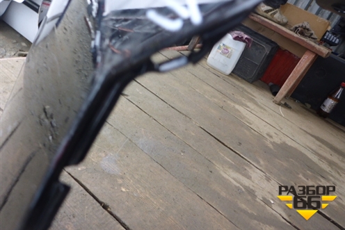 Бампер задний (под парктроник) (5215948170) для Toyota Highlander с 2007-2013г