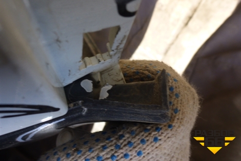 Бампер задний (Под парктроник) для Volkswagen Tiguan с 2011-2016г (Тигуан)