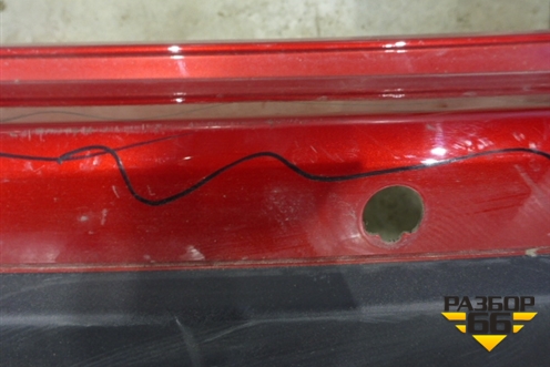 Бампер задний (под парктроник) (KD4750221) для Mazda CX 5 с 2012-2016г (СХ5)