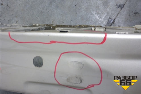 Бампер задний (до 2017г под парктроник) (5215960500) для Toyota Land Cruiser Prado(150) с 2009г (Ленд Крузер Прадо)