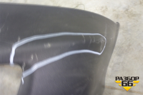 Бампер задний (до 2015г под парктроник) (5215942190) для Toyota Rav-4 с 2012-2019г (Рав 4)