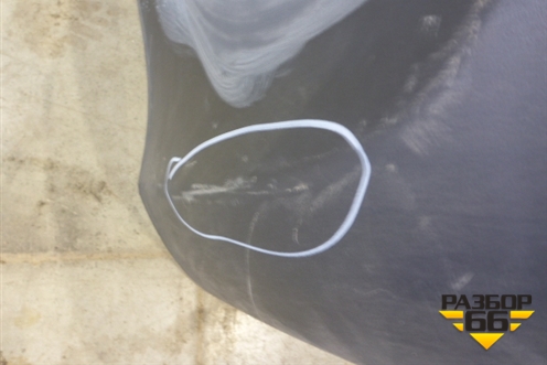 Бампер задний (до 2015г под парктроник) (5215942190) для Toyota Rav-4 с 2012-2019г (Рав 4)