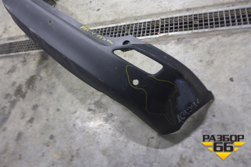 Бампер задний (до 2015г под парктроник) (5215942190) для Toyota Rav-4 с 2012-2019г (Рав 4)