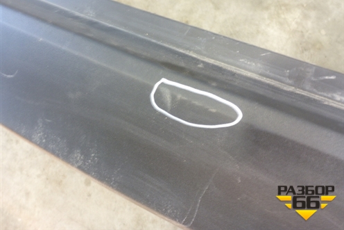 Бампер задний (до 2015г под парктроник) (5215942190) для Toyota Rav-4 с 2012-2019г (Рав 4)