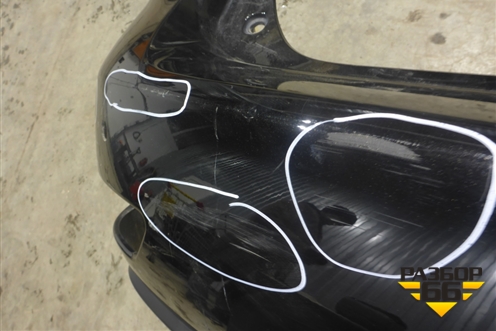 Бампер задний (под парктроник) (5215948100) для Lexus RX 300 c 2009-2015г (РХ)
