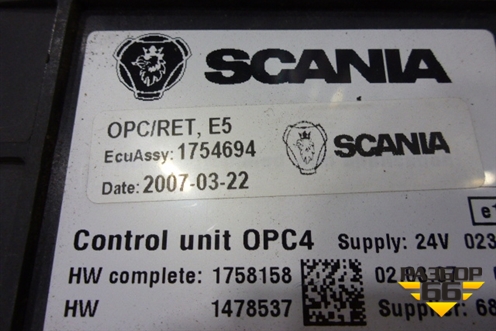 Блок управления АКПП (1758158) для Scania 4 Series с 1995-2005г