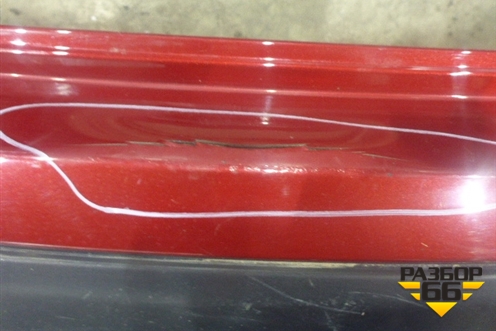 Бампер задний (85022JD00H) для Nissan Qashqai (J10E) с 2006-2013г (Кашкай)