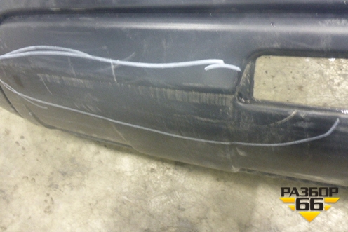 Бампер задний (85022JD00H) для Nissan Qashqai (J10E) с 2006-2013г (Кашкай)