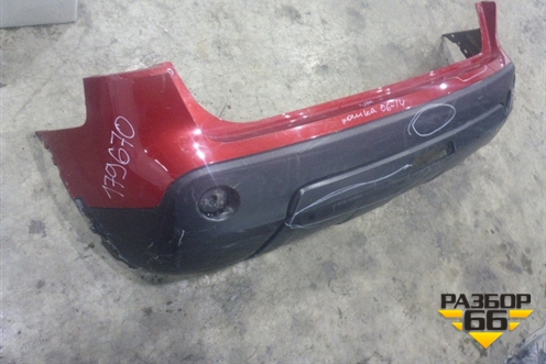 Бампер задний (85022JD00H) для Nissan Qashqai (J10E) с 2006-2013г (Кашкай)