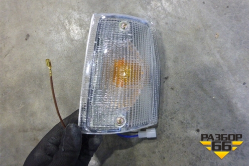 Указатель поворота левый (новый DEPO) (6611502L) для Fiat Uno III с 1995-2002г (Уно)
