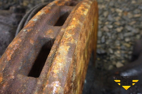 Кулак поворотный передний левый  (в сборе) для DAF XF 95 с 1997-2002г (ХФ)