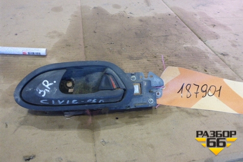 Ручка внутренняя двери задней правой для Honda Civic 4D с 2006-2012г (Цивик)