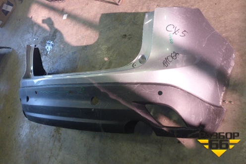 Бампер задний (под парктроник) (KD4750221) для Mazda CX 5 с 2012-2016г (СХ5)