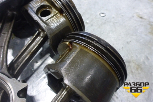 Поршень с шатуном (1.2л.CR12DE) для Nissan Micra (К12Е) с 2002-2010г