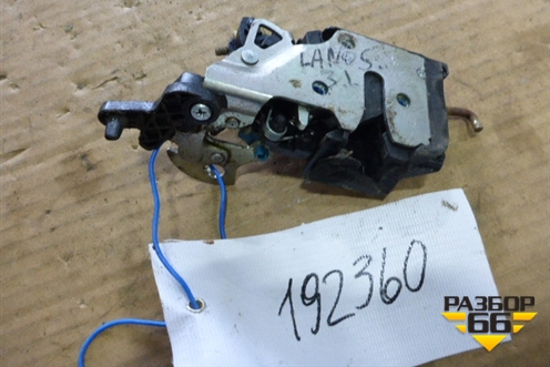 Замок двери задней левой (96348308) для Chevrolet Lanos с 2004г (Ланос)