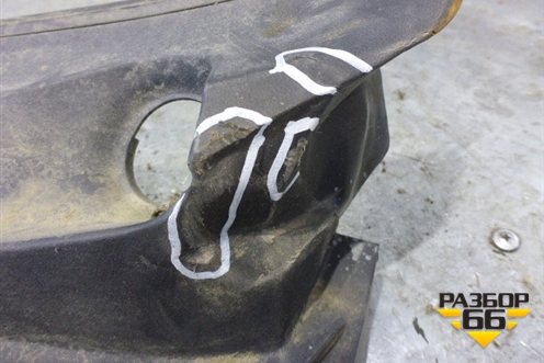 Решетка стеклоочистителей левая для BYD F3 с 2007г (Ф3)