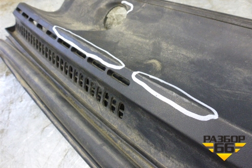 Решетка стеклоочистителей левая для BYD F3 с 2007г (Ф3)