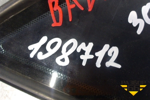 Стекло двери задней левой форточка (17060900F3018) для BYD F3 с 2007г (Ф3)