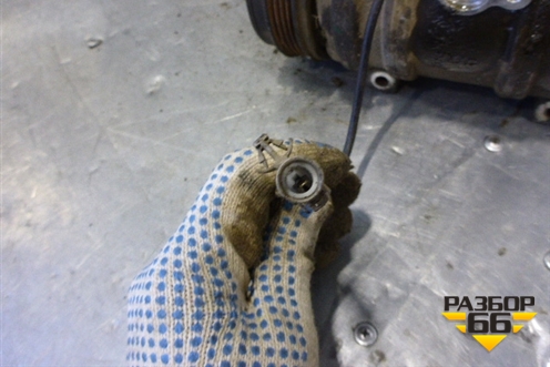 Компрессор кондиционера (1.5л MR479QA) для Geely MK с 2008г