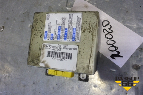 Блок управления AIR BAG (77960S50N72) для Honda Logo 1999-2003г (Лого)