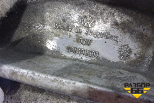 Кронштейн двигателя левый (2.0л TDI) (03L199307) для Volkswagen Amarok с 2010г (Амарок)