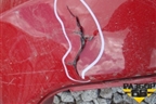 Бампер задний (под парктроник) для Honda Jazz(GE) с 2008-2014г (Джаз)