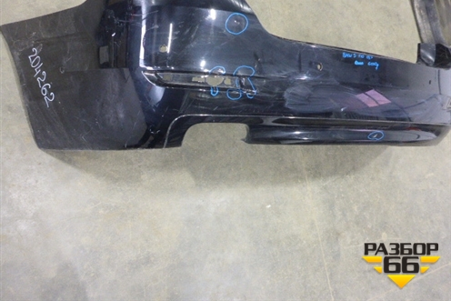 Бампер задний (после 2013г седан под парктроник) (51127331596) для BMW 5-серия F10/F11 с 2009-2016г