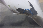 Бампер задний для Honda Accord(CU-CW) с 2008-2013г (Аккорд)