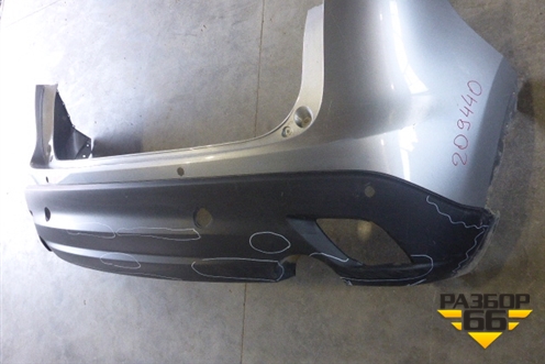 Бампер задний (под парктроник) (KD4750221) для Mazda CX 5 с 2012-2016г