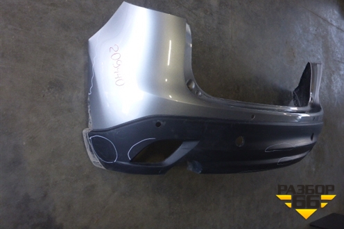Бампер задний (под парктроник) (KD4750221) для Mazda CX 5 с 2012-2016г