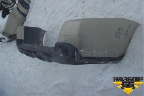 Бампер задний (под парктроник) (85022JU14H) для Nissan X-Trail (Т31) с 2007-2014г (Хтраил)