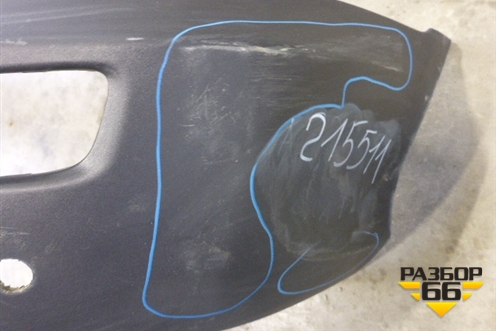 Бампер задний (до 2015г под парктроник) (5215942190) для Toyota Rav-4 с 2012-2019г (Рав 4)