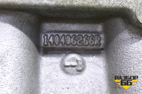 Коллектор впускной (нижняя часть 1.6л) (140406266R) для Nissan Almera G15 с 2012г (Альмера Г15)