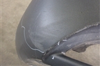 Бампер задний нижняя часть (до 2015г под парктроник) (71501T1GZZ00) для Honda CR-V(RM) с 2012г (ЦРВ СРВ)