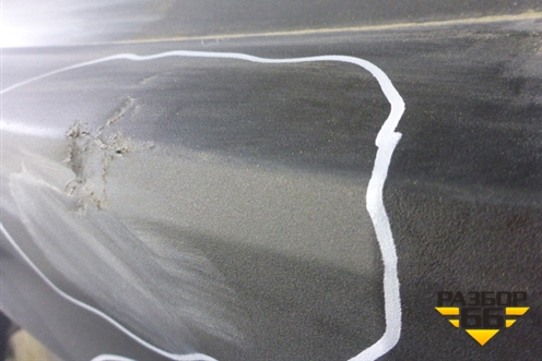 Бампер задний (до 2015г под парктроник) (5215942190) для Toyota Rav-4 с 2012-2019г (Рав 4)