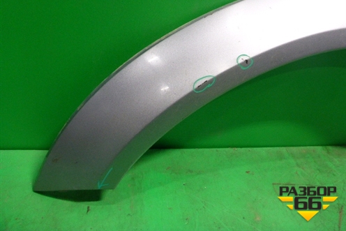 Накладка переднего крыла левого для Subaru Legacy Outback (BP9) с 2003-2009г